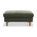 Carrington-chenille-green-footstool from Roseland Furniture