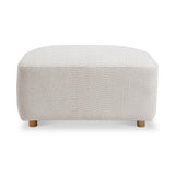 Fairfax-boucle-footstool-nat from Roseland Furniture