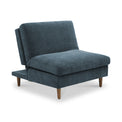 Carrington-chenille-click-clack-lounge-blue-chair from Roseland Furniture