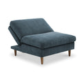 Carrington-chenille-click-clack-lounge-blue-chair from Roseland Furniture