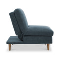 Carrington-chenille-click-clack-lounge-blue-chair from Roseland Furniture