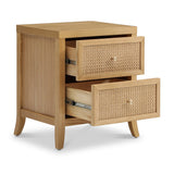 Leona Rattan 2 Drawer Bedside