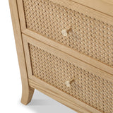 Leona Rattan 2 Drawer Bedside