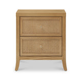 Leona Rattan 2 Drawer Bedside