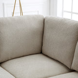 Fairfax Boucle Armless Lounge Chair from Roseland Furniture