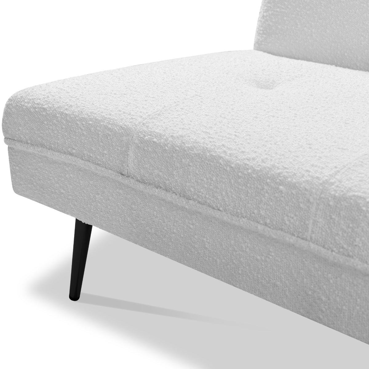 Homelegance Jazz Click-Clack Sofa Bed - Chocolate - Textured Plush  Microfiber