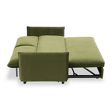 Thalia 2 Seater Olive Pop Up Sofa Bed by Roseland Furniture