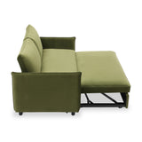 Thalia 2 Seater Olive Pop Up Sofa Bed by Roseland Furniture