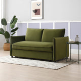 Thalia 2 Seater Olive Pop Up Sofa Bed by Roseland Furniture