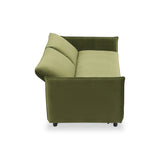 Thalia 2 Seater Olive Pop Up Sofa Bed by Roseland Furniture