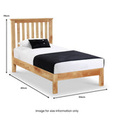 Newlyn Oak Bed Frame