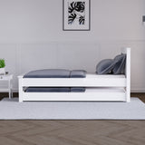 Wotton Chevron Guest Bed with Trundle