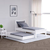 Wotton Chevron Guest Bed with Trundle