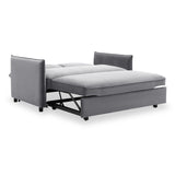 Thalia 2 Seater Grey Pop Up Sofa Bed by Roseland Furniture