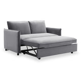 Thalia 2 Seater Grey Pop Up Sofa Bed by Roseland Furniture