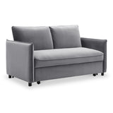 Thalia 2 Seater Grey Pop Up Sofa Bed by Roseland Furniture