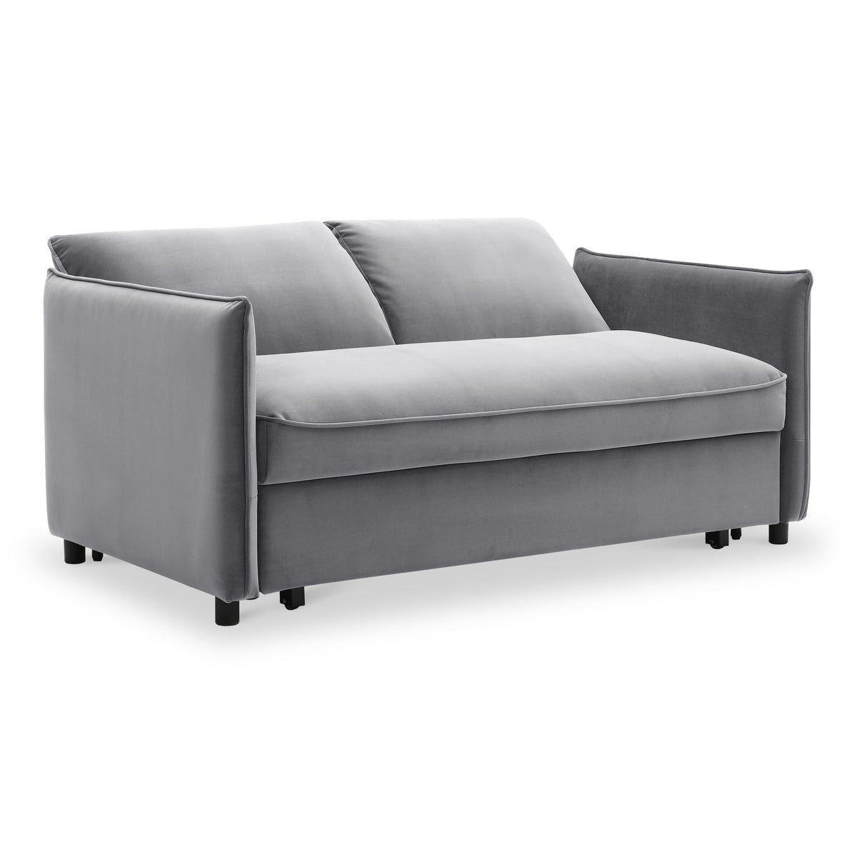 Thalia 2 Seater Grey Pop Up Sofa Bed by Roseland Furniture