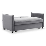 Thalia 2 Seater Grey Pop Up Sofa Bed by Roseland Furniture