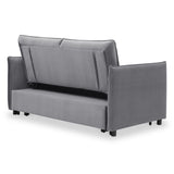 Thalia 2 Seater Grey Pop Up Sofa Bed by Roseland Furniture