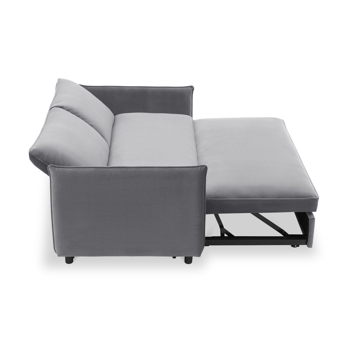 Thalia 2 Seater Grey Pop Up Sofa Bed by Roseland Furniture