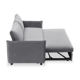 Thalia 2 Seater Grey Pop Up Sofa Bed by Roseland Furniture