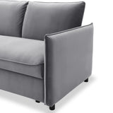 Thalia 2 Seater Grey Pop Up Sofa Bed by Roseland Furniture