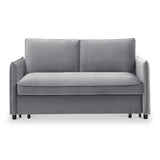 Thalia 2 Seater Grey Pop Up Sofa Bed by Roseland Furniture