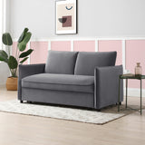 Thalia 2 Seater Grey Pop Up Sofa Bed by Roseland Furniture