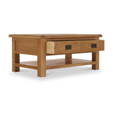 Zelah Oak King Coffee Table from Roseland Furniture