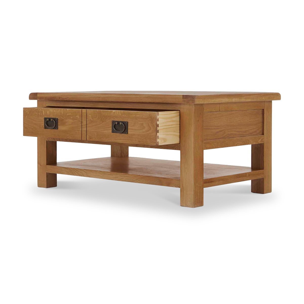 Zelah Oak King Coffee Table from Roseland Furniture