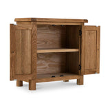 Zelah Oak Mini Cupboard from Roseland Furniture