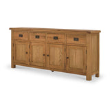 Zelah Oak Extra Large Sideboard from Roseland Furniture