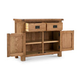 Zelah Oak Small Sideboard from Roseland Furniture