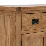 Zelah Oak Small Sideboard from Roseland Furniture