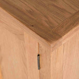 Surrey Oak 140cm Wide TV Stand from Roseland Furniture