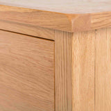 Surrey Oak 3 Drawer Chest by Roseland Furniture