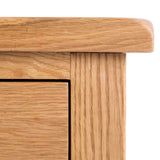 Surrey Oak 3 Drawer Chest by Roseland Furniture