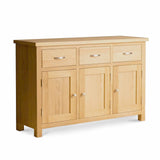 London Oak Large Sideboard by Roseland Furniture