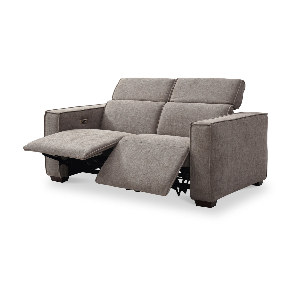 Beaumont-chenille-2-seater-recliner-sofa from Roseland Furniture