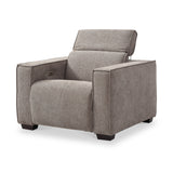 Beaumont-chenille-recliner-chair from Roseland Furniture