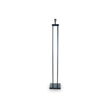 Langston Matt Black Metal Four Post Floor Lamp