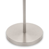 Aaron Brushed Chrome Metal Task Floor Lamp