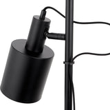 Aaron Black Metal Task Floor Lamp