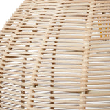 Caswell Natural Rattan Coche Pendant