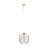 Dania French Gold Metal Wire Pendant from Roseland Furniture