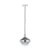 Jaxon Shiny Smoked Glass Domed Pendant from Roseland Furniture