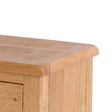 Surrey Oak 140cm Wide TV Stand from Roseland Furniture