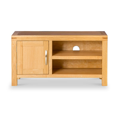 Abbey Light Oak 90cm TV Stand