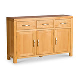 Abbey Light Oak Large Sideboard from Roseland Furniture