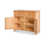 Abbey Light Oak Small Sideboard from Roseland Furniture